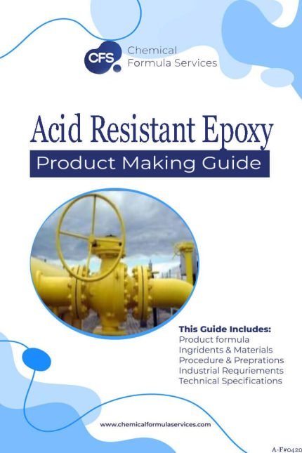 acid resistance epoxy adhesive formula