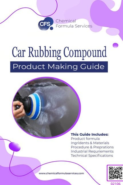 Car rubbing compound formulation