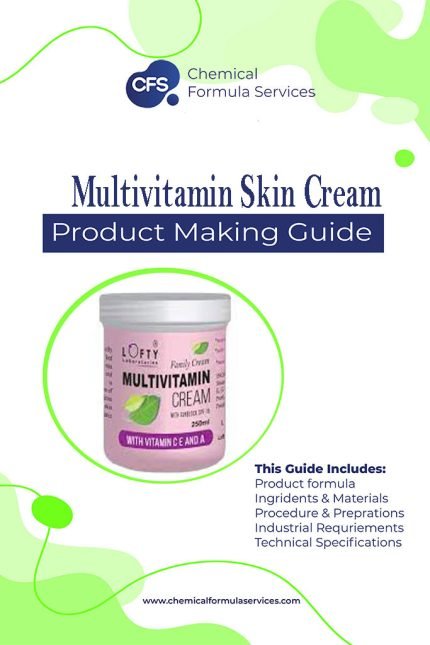 Multivitamin Skin Cream formula