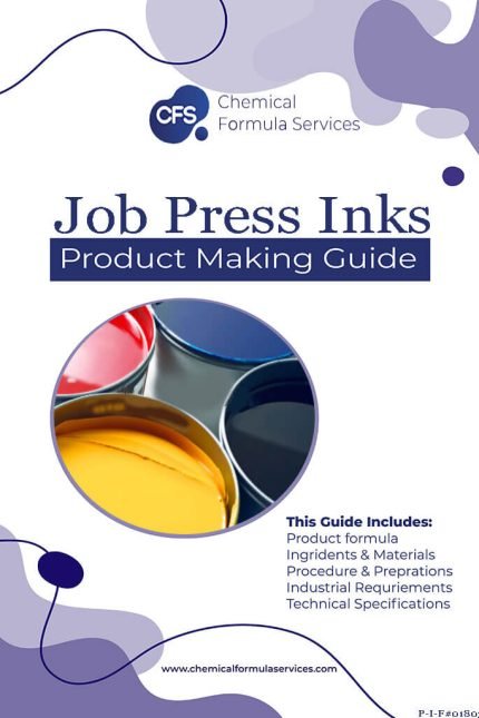 Job Press Inks Formulation