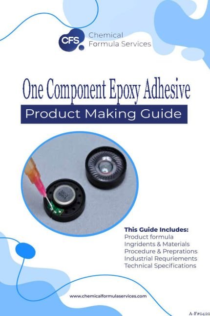 One-component epoxy adhesive formula
