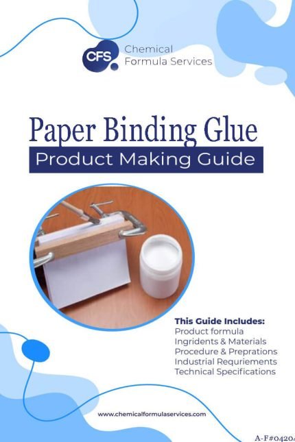 paper pad binding glue formula