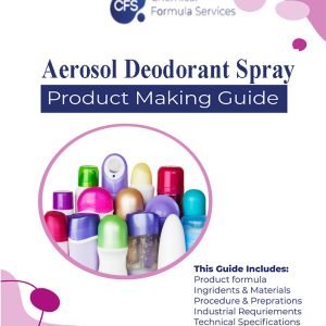 aerosol deodrant spray formulations