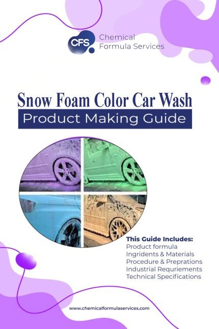 snow foam color car wash formula
