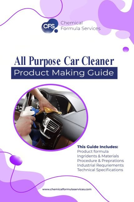 All purpose car cleaner formulation