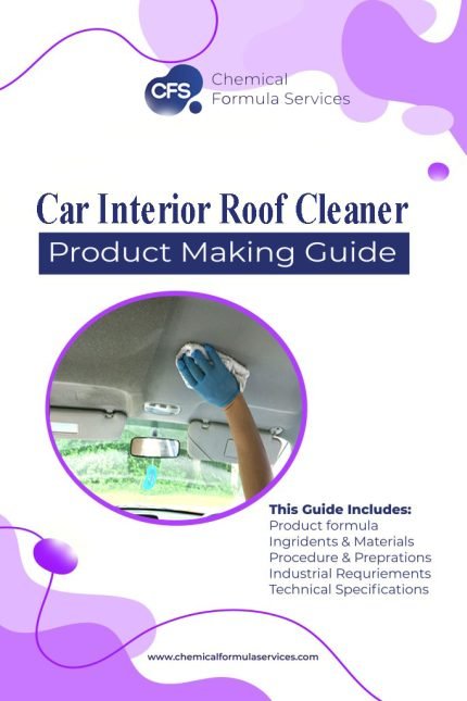 Car Interior Roof Cleaner formula