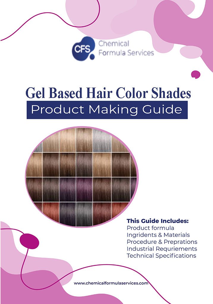 hair color shades making formulation