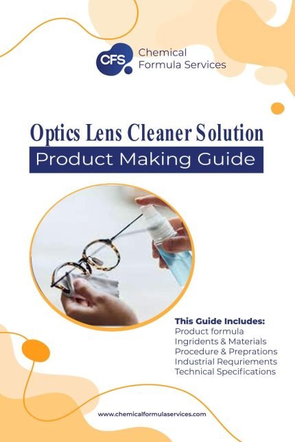 optic lens cleaning solution formula