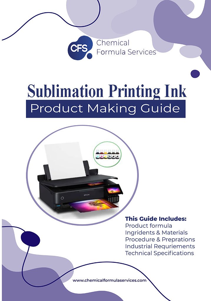 Sublimation Printing Ink formula