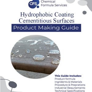 hydrophobic coating for cementous