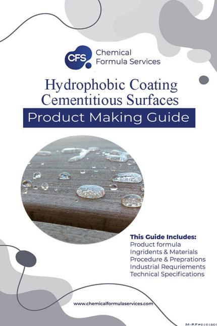 hydrophobic coating for cementous