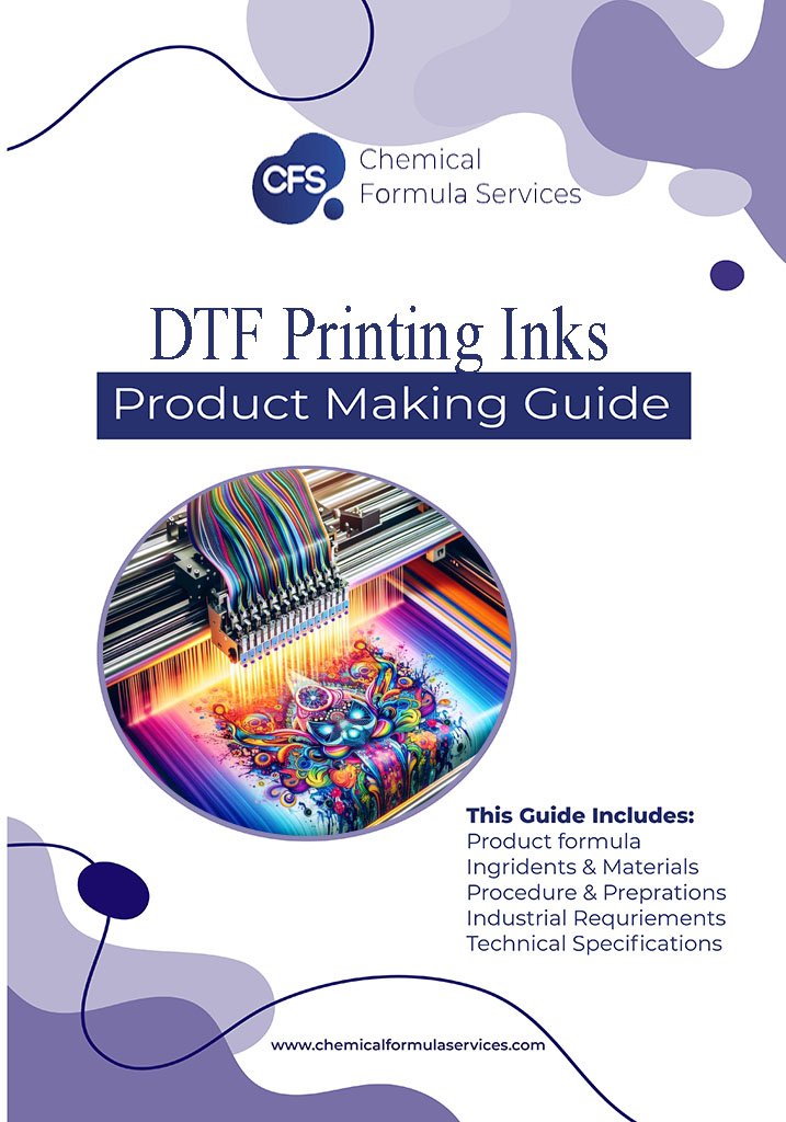 DTF printing inks formulation