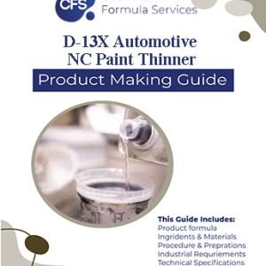 automotive paint thinners formula