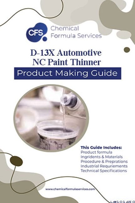 automotive paint thinners formula