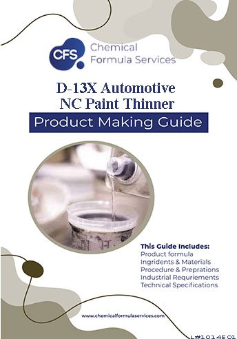 automotive paint thinners formula
