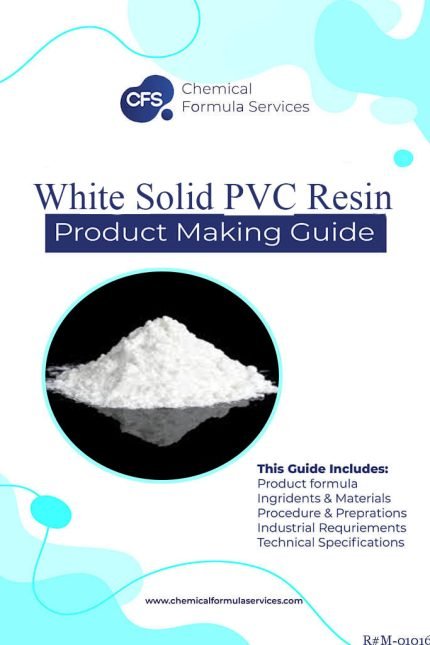 white solid pvc resin formula