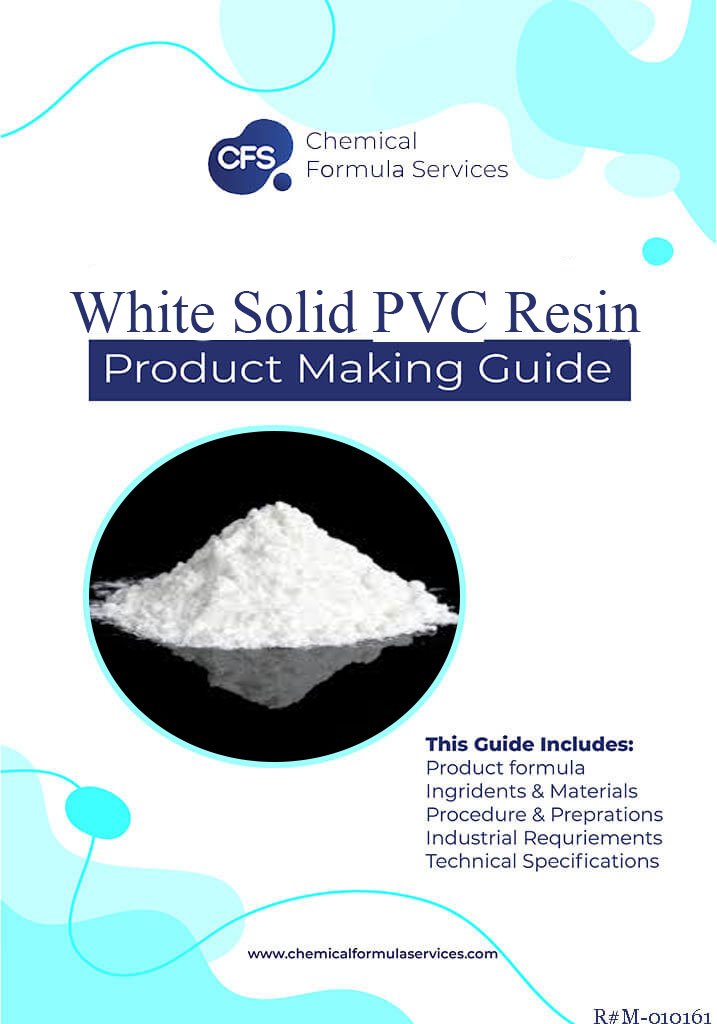 white solid pvc resin formula