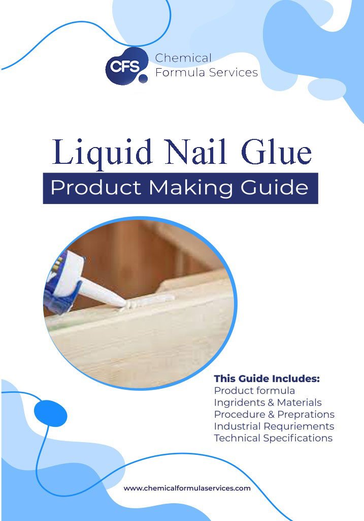 Liquid nail glue formula