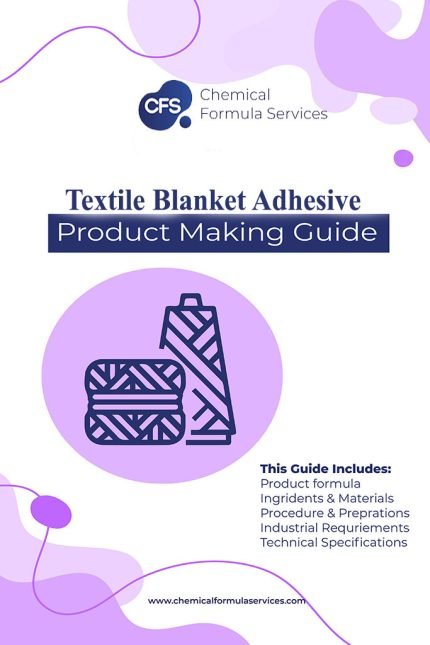 Textile blanket adhesive formula