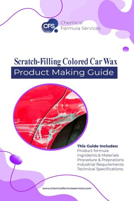 Scratch-Filling Colored Car Wax Formula