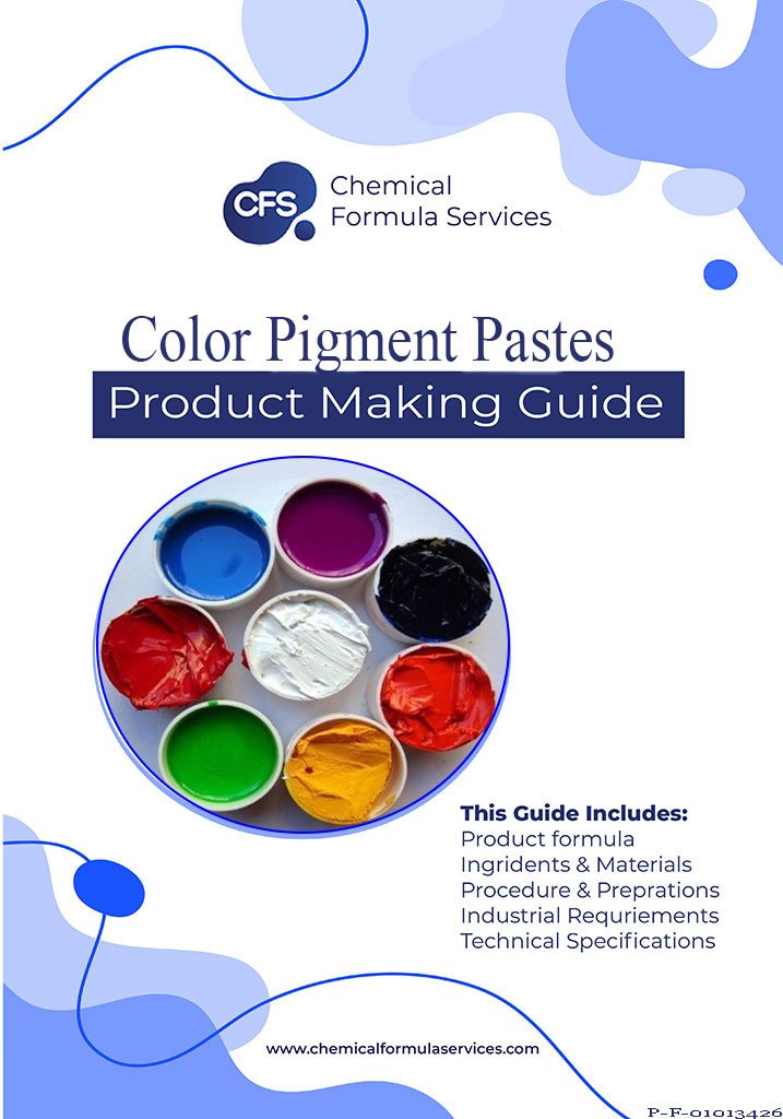 Color Pigment Pastes Formula