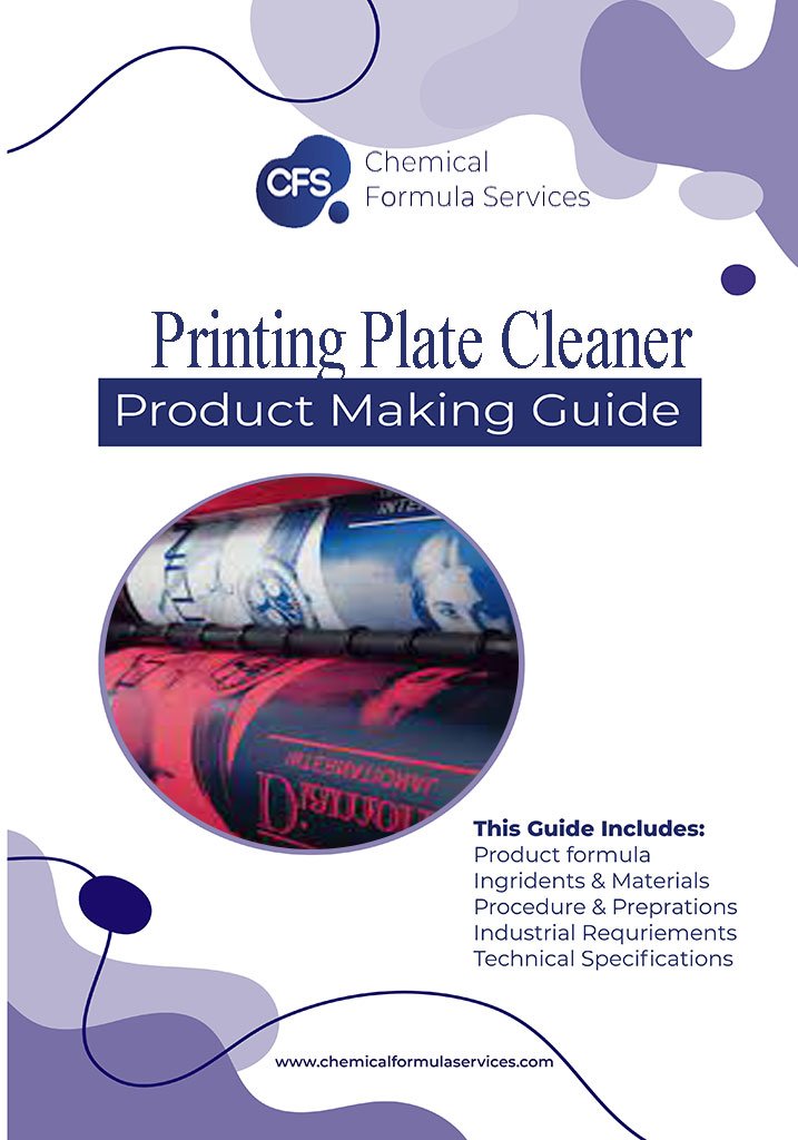 Printing Plate Cleaner Formula