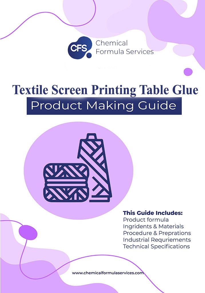 Textile Screen Printing Table Glue