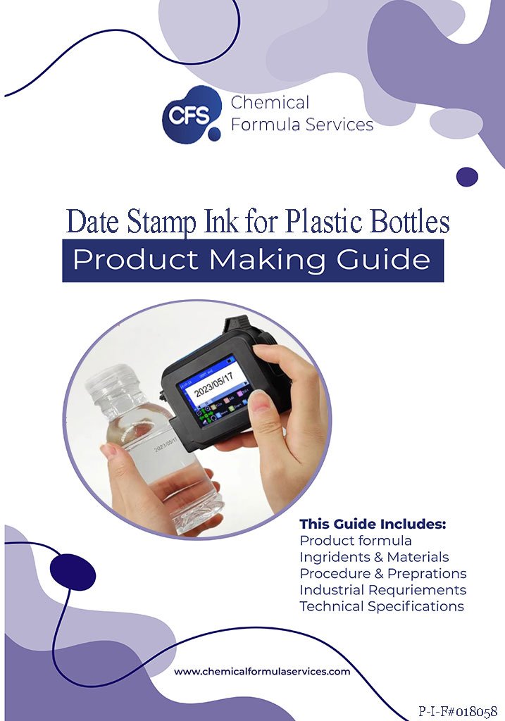 Date Stamp Ink for Plastic Bottles