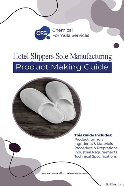 Hotel Slippers Sole Manufacturing