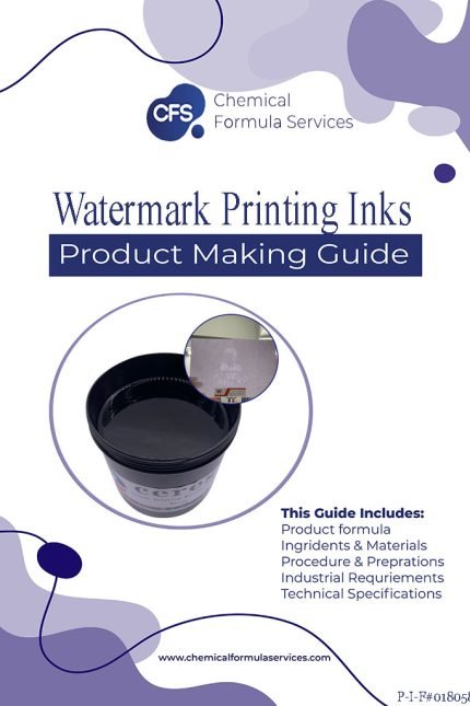 Watermark Printing Ink Formulations