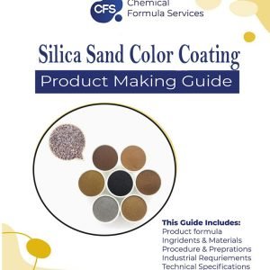 silica sand color coating formula