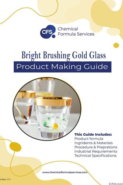 Bright Brushing Gold Glass Formula