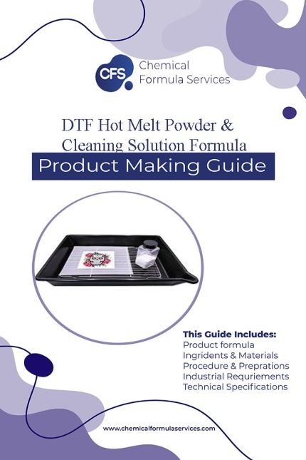 DTF Hot Melt Powder & Cleaning Solution Formula