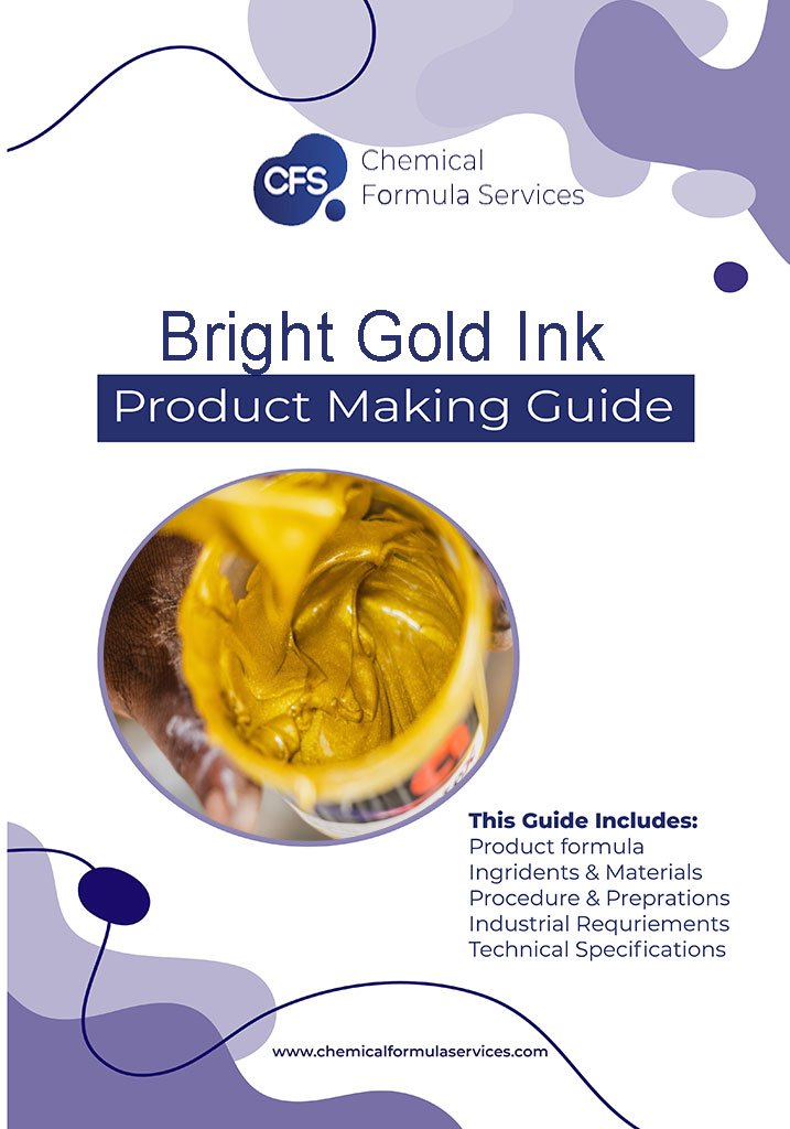 Bright Gold Ink Formulations