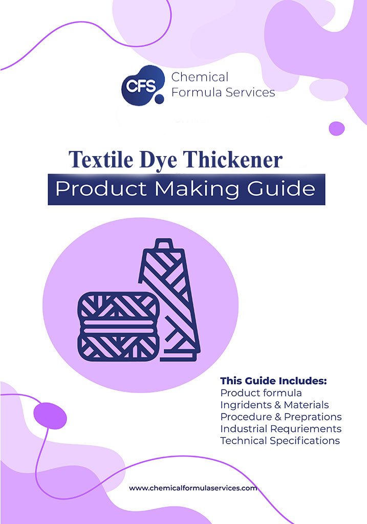 Textile Dye Thickener Formula