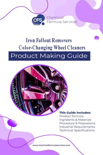 Iron Fallout Removers Color-Changing Wheel Cleaners Formulations