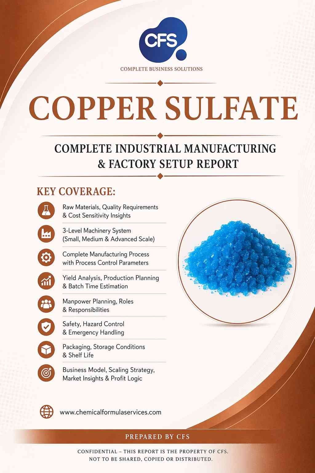 Copper Sulfate Industrial Manufacturing Report