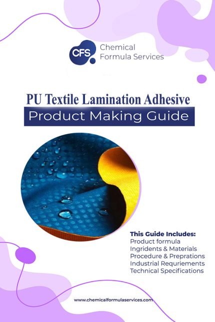 PU Textile Lamination Adhesive formulations