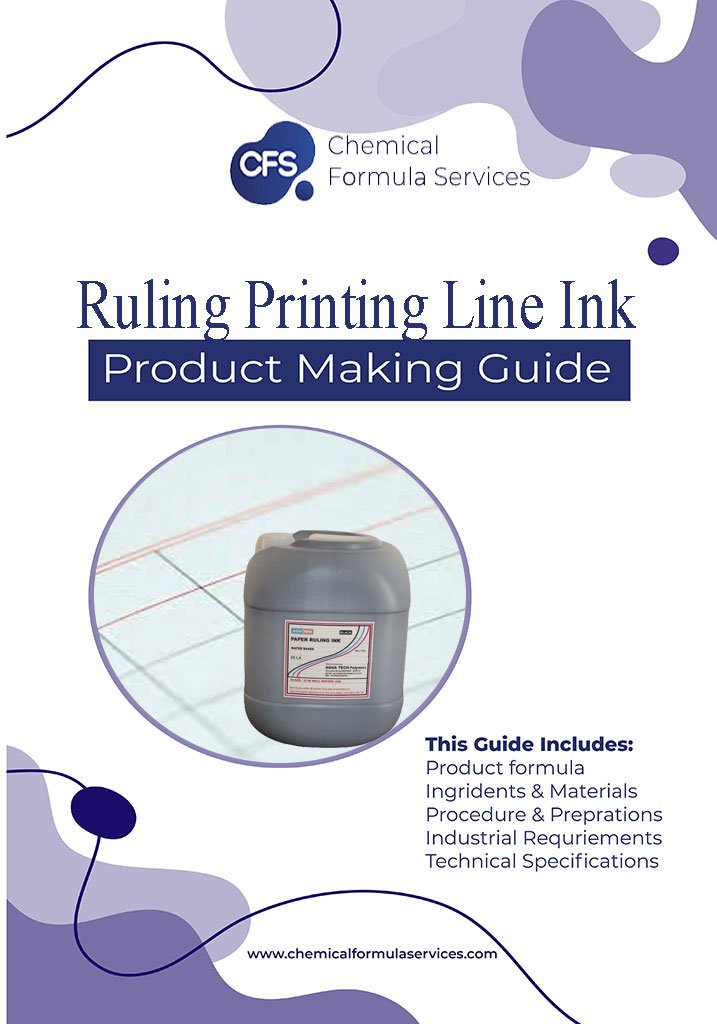 Ruling Printing Line Ink Formulations